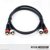 Estensore da 2x RCA a 2x RCA, 5m, f/m