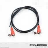 Cavo da 2x RCA a 2x RCA, 1 m, m/m