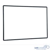 Lavagna Bianca Magnetica Pro Smaltata 100x200 cm cornice nera