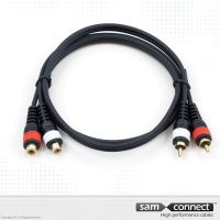 Estensore da 2x RCA a 2x RCA, 3m, f/m