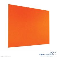 Bacheca arancione bordo alluminio 45x60 cm