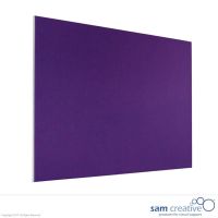 Bacheca viola bordo alluminio 60x90 cm