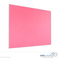 Bacheca rosa bordo alluminio 90x120 cm