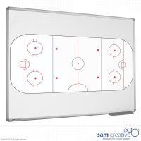 Campo di hockey su ghiaccio 45x60 cm