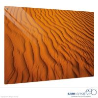 Lavagna in Vetro Solid Deserto 45x60 cm