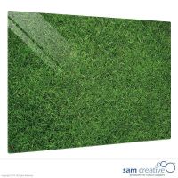 Lavagna in Vetro Solid Erba 100x100 cm