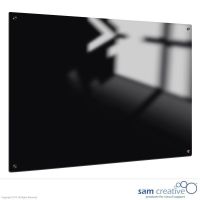 Lavagna in Vetro Nero Solid 30x45 cm