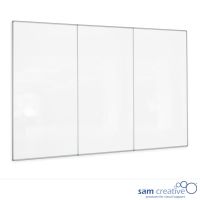 Parete di Lavagna Bianca Pro 3-pannelli 200x360 cm
