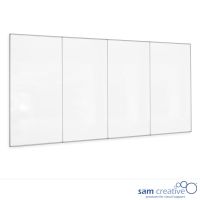 Parete di Lavagna Bianca Pro 4-pannelli 200x480 cm